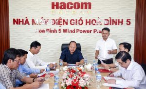 Bí thư Tỉnh uỷ Nguyễn Hồ Hải làm việc với Công ty Cổ phần Năng lượng Hacom Bạc Liêu